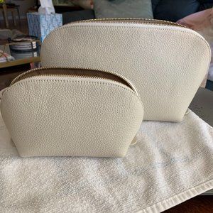 Cuyana Leather Travel Case Set